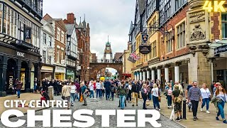 A walk through CHESTER  City Centre [upl. by Whitelaw]