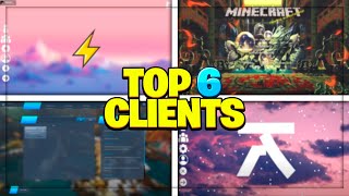 TOP 5 CLIENTS para MINECRAFT  Pirata amp Original [upl. by Legir]