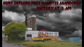 SECRET TUNNEL FOUND DONT GO INTO THIS HAUNTED FACTORY AT 3AM [upl. by Layod]