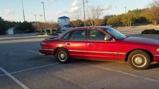 1997 Ford Crown Victoria straight pipes [upl. by Lednem419]