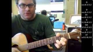 How to play Crying by Roy Orbison on acoustic guitar [upl. by Katzman]