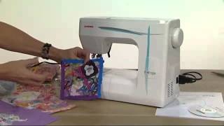 Janome FM725 Embellisher Machine [upl. by Tench]