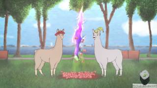 Lamas mit Hüten 5 Llamas with hats 5 GermanDeutsch Bonus [upl. by Hpotsirhc163]