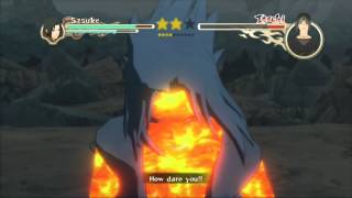 Naruto Ultimate Ninja Storm 2 Sasuke Vs Itachi SRank HD English [upl. by Johnsten154]