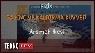 10 Sınıf FİZİK  Arşimet İlkesi [upl. by Rosalba]