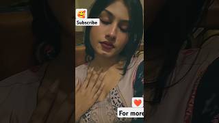 Tu hai nasha🥰marez e ishqhot girl cute redlips beautiful shorts reel shortsreels song [upl. by Ydiarf]