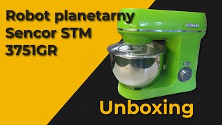 Robot Planetarny Sencor STM3750 GR 800W  Unboxing [upl. by Sema762]