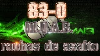 830  Rachas de Asalto MOAB  Modern Warfare 3 [upl. by Atiuqad]