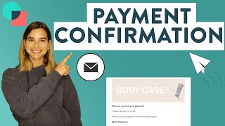 How to send a payment confirmation email [upl. by Leehar]