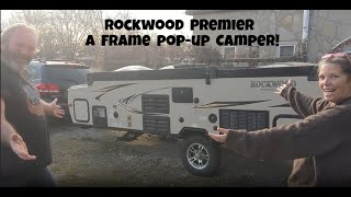 We May Never Come Home Again Rockwood A Frame Camper Reveal Adventure Awaits [upl. by Eelrahs]