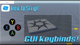 Roblox Scripting KeyBind GUI For Keys and Xbox Controls  Tutorial 2021 [upl. by Irrac232]