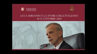 Luca Serianni e la storia dellitaliano [upl. by Bowes]