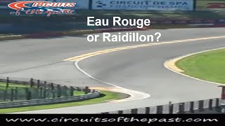 Eau Rouge or Raidillon Short  Famous corner SpaFrancorchamps [upl. by Sully]