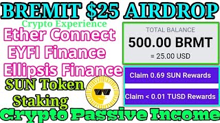 crypto passive income bermit token 25 airdrop free sun coin [upl. by Innes393]