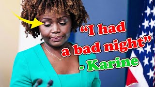 LIVE Karine JeanPierre Press Briefing GONE BAD [upl. by Ayoj419]