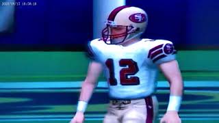 Madden 2003Franchise ModeYr 8Wk 949ers vs Rams [upl. by Kcim]