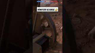 Howitzer vs horse battlefield1 gaming [upl. by Animsay]