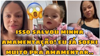 aline vida de mãe SALVOU MINHA AMAMENTAÇÃO EU JÁ SOFRI MUITO PRA AMAMENTAR VLOG conta mais [upl. by Budding617]