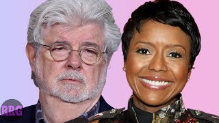 Billionaire George Lucas Star Wars amp Mellody Hobson Have a Cute Love Story 🥹 [upl. by Nodearb585]