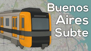 The Most Storied Metro System  Buenos Aires Subte Explained [upl. by Iadahs995]