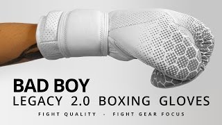 Bad Boy Legacy 20 Boxing Gloves  Fight Gear Focus Mini Review [upl. by Gignac162]