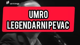 Umro LEGENDARNI pevac Predsednik i premijer uputili saucesce porodici Tuga [upl. by Junius]