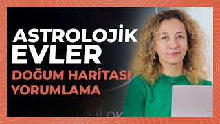 Astrolojik Evler  Doğum Haritası Yorumlama  DETAYLI ANLATIM [upl. by Ruben25]