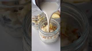 BIRCHER OVERNIGHT OATS  23100 DAYS OF HEALTHY BREAKFAST IDEAS [upl. by Eelesor582]