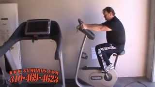 Technogym 700 Excite Upright Bike [upl. by Zusman]