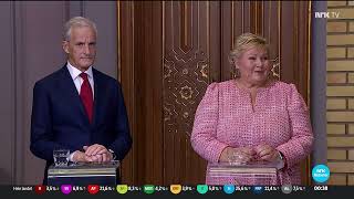 Valg 2023 Valgnatt 16 Erna Solberg [upl. by Boggers]