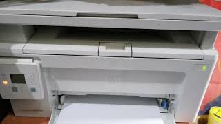 طابعه اتش بي hp printer laser jet pro MFP M130a [upl. by Ardnac833]