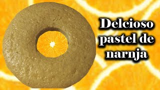 COMO HACER PASTEL de NARANJA 🍋 PASO A PASO [upl. by Nylrats]