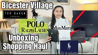 Bicester Village Unboxing Shopping Haul Big Sale And Review [upl. by Hcone]