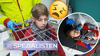 Beklemmende Situation 😣 Metallstäbe BOHREN sich in den HALS des Jungen 😱 ​ Die Spezialisten  SAT1 [upl. by Drida]