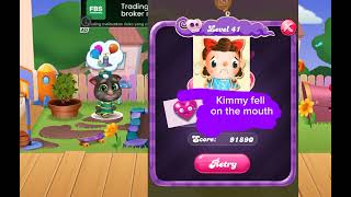 Candy crush saga but kimmy is crying dreamworld odus become is kimmy and out of moves [upl. by Aihtniroc522]