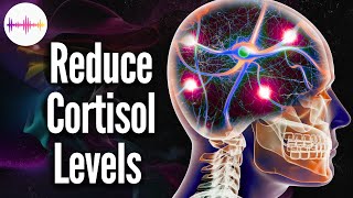 Obniżenie Poziomu Kortyzolu  Pozbądź się Chronicznego Stresu  Muzyka Uzdrawiająca [upl. by Aihsiyt]