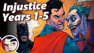 Injustice Year One to Five  Full Story  Comicstorian [upl. by Villiers]