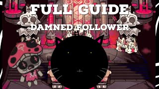 Full guide on a damned follower in cult of the lamb [upl. by Lenci]