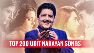 Top 200 Udit Narayan Songs [upl. by Nohsyt]