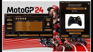 Tutorial MotoGP™24 Setting Controller Joystick Use WoJ WORLD of JOYSTICKS XInput Emulator [upl. by Enileve]