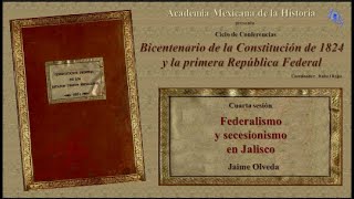 Federalismo y secesionismo en Jalisco de Jaime Olveda [upl. by Sabina]