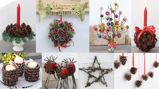 12 Christmas decoration ideas with pine cones [upl. by Holcomb]