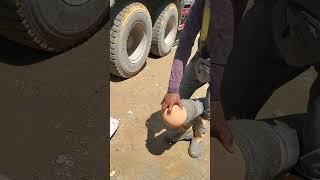 Ball 🏀 video concrete automobile construction reel concreteconstruction short shortsvideo [upl. by Maclean]