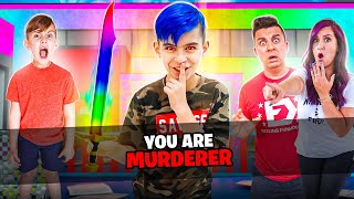 LUCKY MURDER MYSTERY 2 Roblox In Real Life FUNhouse Family [upl. by Anerrol]