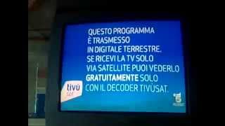 Slogan  promo quotTivùSat la tv via Satellitequot  Giugno 2010 [upl. by Glen]