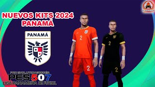 Nuevos Kits 2024  PES 2021 eFootball  SELECCIÓN DE PANAMÁ [upl. by Elatan648]