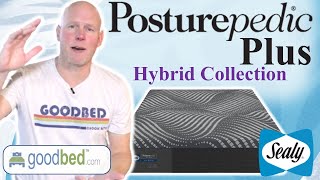 Sealy Posturepedic Plus Hybrid 2021present Mattress Collection EXPLAINED by GoodBedcom [upl. by Rolyab780]