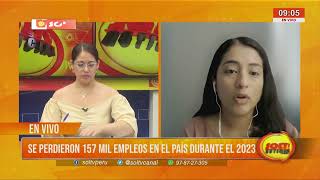 Nacional se perdieron 157 mil empleos en el país durante el 2023 [upl. by Tharp863]