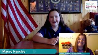 Macey Hensley talks to the Discovery Center [upl. by Bradleigh]