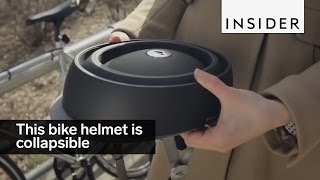 This bike helmet is collapsible [upl. by Willock243]